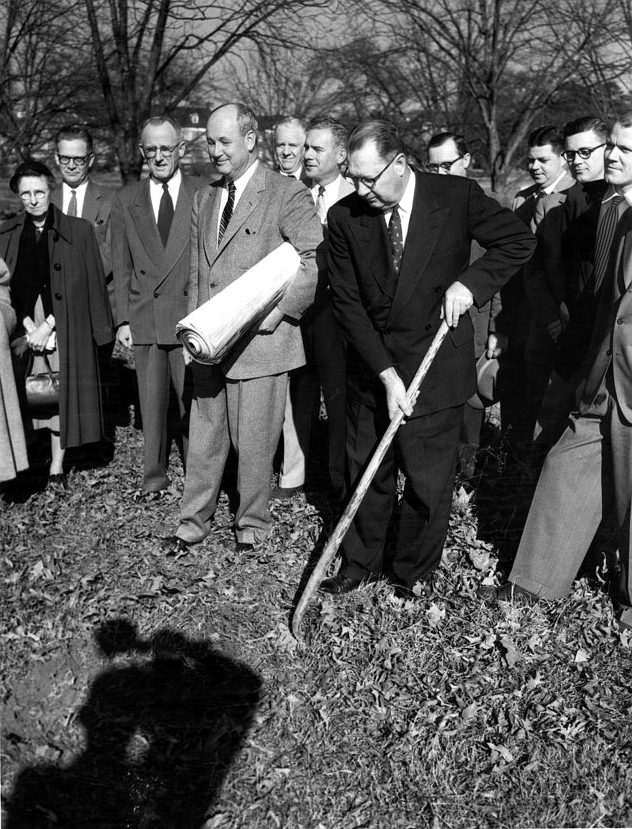 Breaking Ground at the Georgia Center in the 1950's