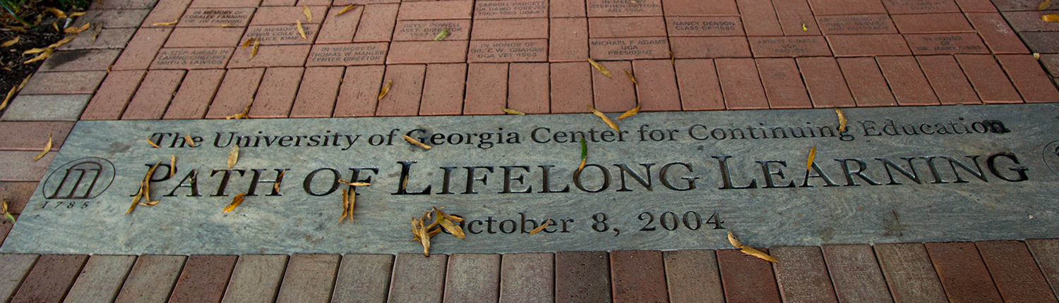 Path of Lifelong Learning - Continuing Education at the University of Georgia