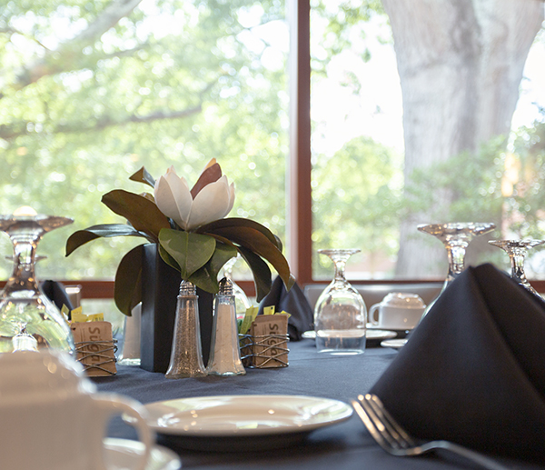 Oak Room table at the UGA Hotel & Conference Center