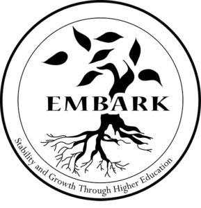 Embark "Stability and Growth Through Higher Education logo